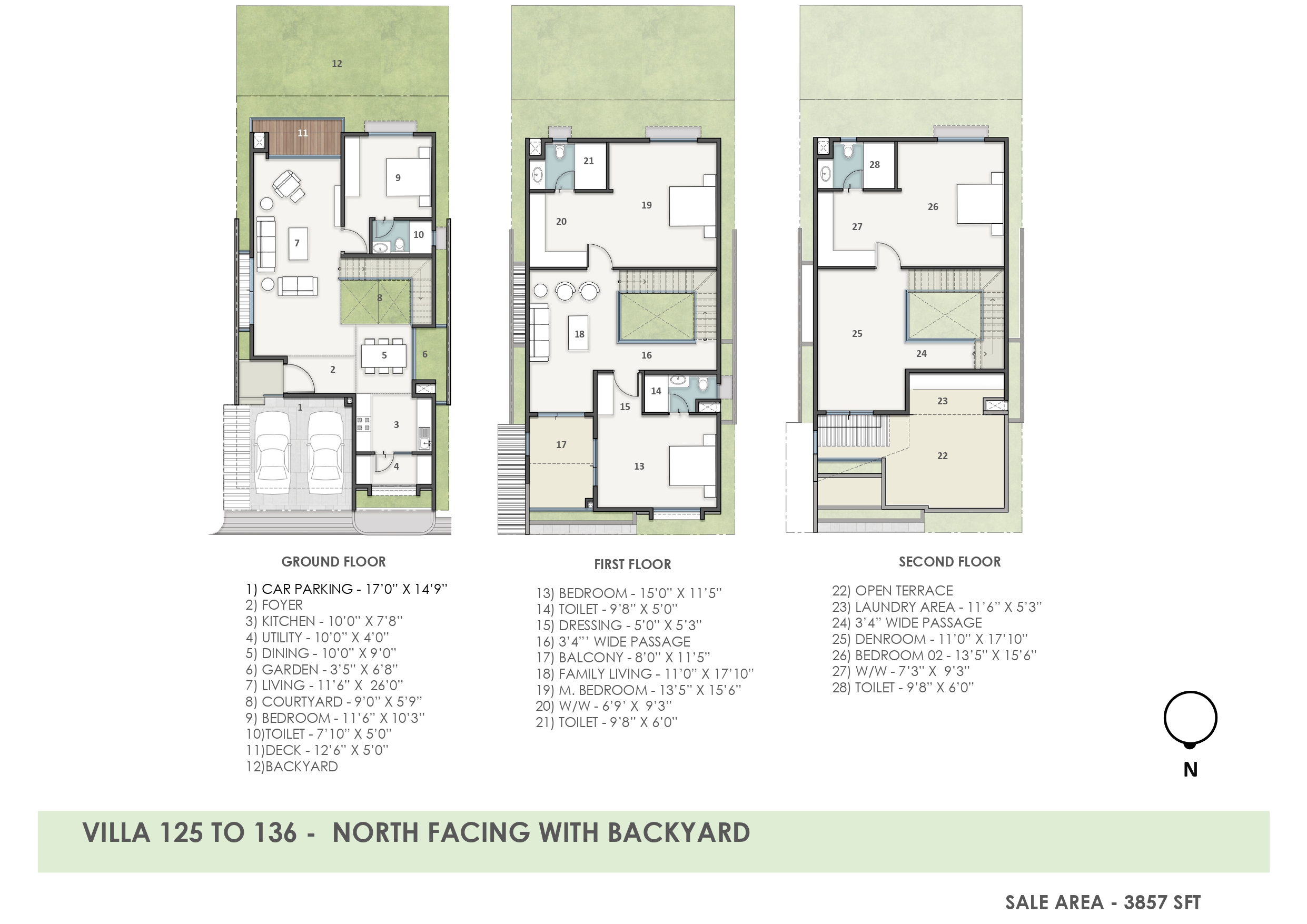 4 BHK Floor Plan